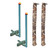 C.E. Smith 60" Post Guide-On w/L.E.D. Posts & FREE Camo Wet Lands Post Guide-On Pads - 27760-903