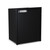 Vitrifrigo C42RBD3O-F 1.4 cu. ft. Refrigerator w/freezer compartment, Black, external unit, Adjustable flange,  CHROMELOCK, RIGHT HINGE, DC ONLY, 12/24V,  UL