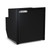 Vitrifrigo C62iBD3O-F-AIR  2.2 cu. ft. Refrigerator w/freezer compartment, Black, internal unit, Adjustable flange,  CHROMELOCK, RIGHT HINGE, DC ONLY 12/24V, UL