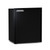 Vitrifrigo C75RBD4O-F  2.7 cu. ft. Refrigerator w/freezer compartment, Black, external unit, Adjustable flange,  CHROMELOCK, RIGHT HINGE, AC/DC,12/24V 115/230 VAC - 50/60Hz UL