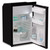 Vitrifrigo C95RBD4O-F  3.4 cu. ft. Refrigerator w/freezer compartment, Black, internal unit, Adjustable flange,  CHROMELOCK, RIGHT HINGE, AC/DC,12/24V 115/230VAC, 50/60Hz, UL