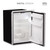Vitrifrigo C130RJD3-EO-F 4.7 cu. ft. Refrigerator w/freezer compartment, Grey, external unit, Adjustable flange,  CHROMELOCK-DG, RIGHT HINGE, DC ONLY, 12/24V, UL
