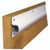 Dock Edge "C" Guard Economy PVC Profiles 10ft Roll - White