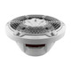 DS18 HYDRO 10" 2-Way Speakers w/Bullet Tweeter & Integrated RGB LED Lights - White - NXL-10M/WH