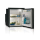 Vitrifrigo C62IBD4-F-1, Sea Classic, Refrigerator w/freezer compartment, Black, internal unit, 12/24V 115/230VAC - 50/60Hz