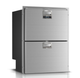 Vitrifrigo 5.1 cu.ft. Multi-setting refrigerator/freezer with adjustable mounting flange. Stainless steel front, self-latching closure, internal unit, 12/24vdc, 115/230Vac. DRW180AIXD4-DF