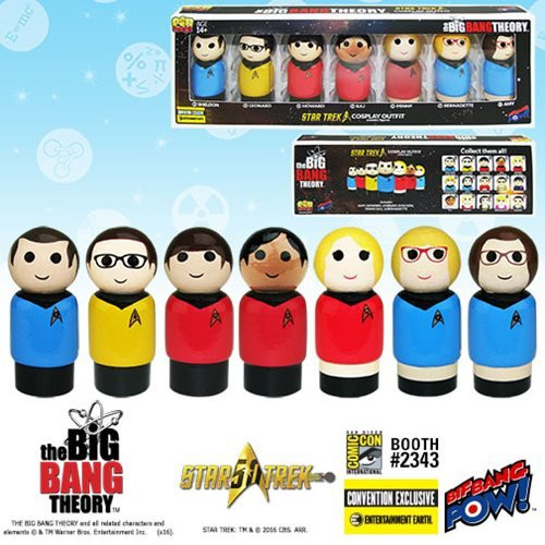 Pin Mates Big Bang Theory Star Trek TOS The Big Bang Theory Cast 7