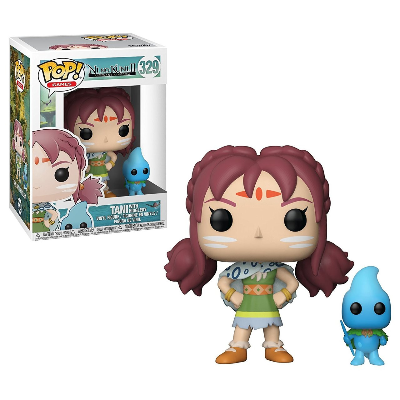 Pop Games Nino Kuni II 329 Tani with Higgledy Funko figure