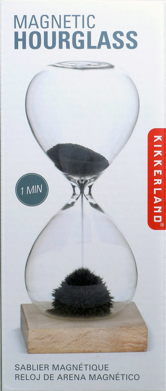 Magnetic Hourglass by Kikkerland 073463 Toysheik