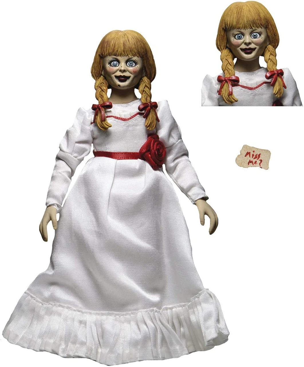 Kidrobot Conjuring Universe Annabelle Plüsch – 20 Cm Gruselig-süße Puppe Aus Premium-Plüsch – Offiziell Lizenziertes Sammlerstück Für Horrorfans
