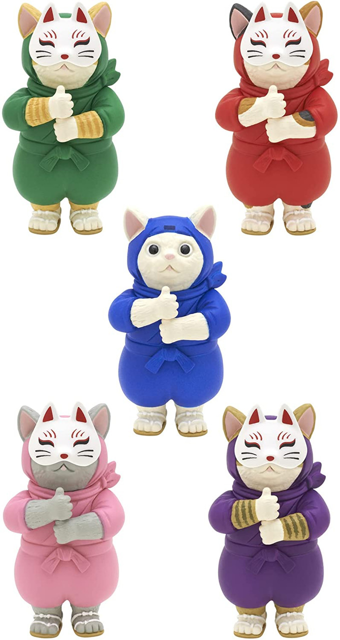 Kitan Club Ninja Cat (1 Blind Box figure) 04937 - Toysheik