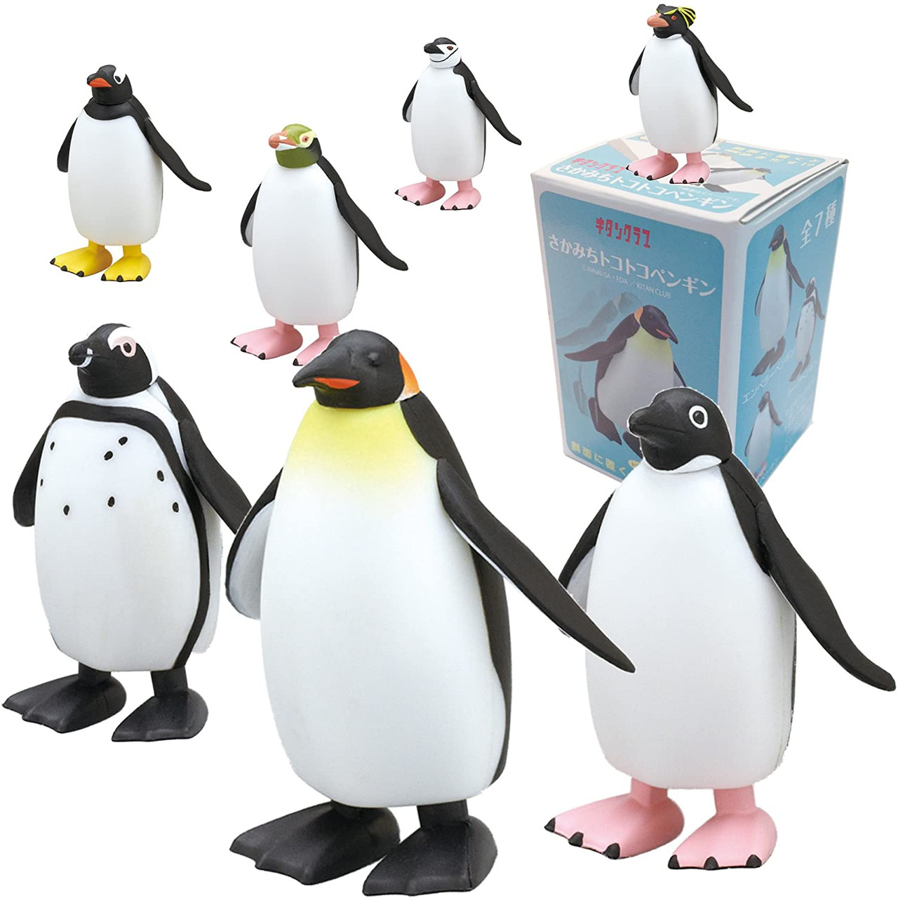 Kitan Club Walking Penguin Plastic Toy (1) Blind Box 78780 - Toysheik