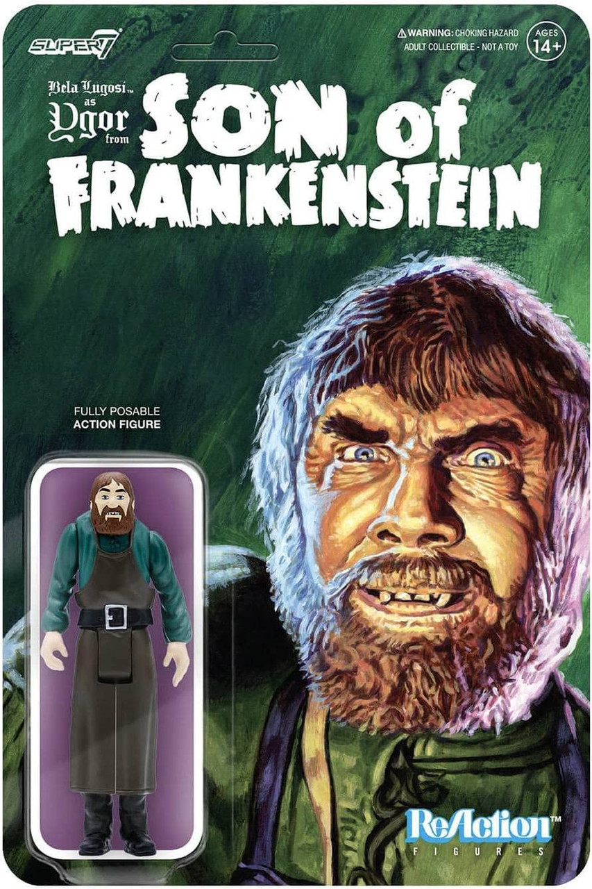 Reaction Universal Monsters Ygor from Son of Frankenstein figure