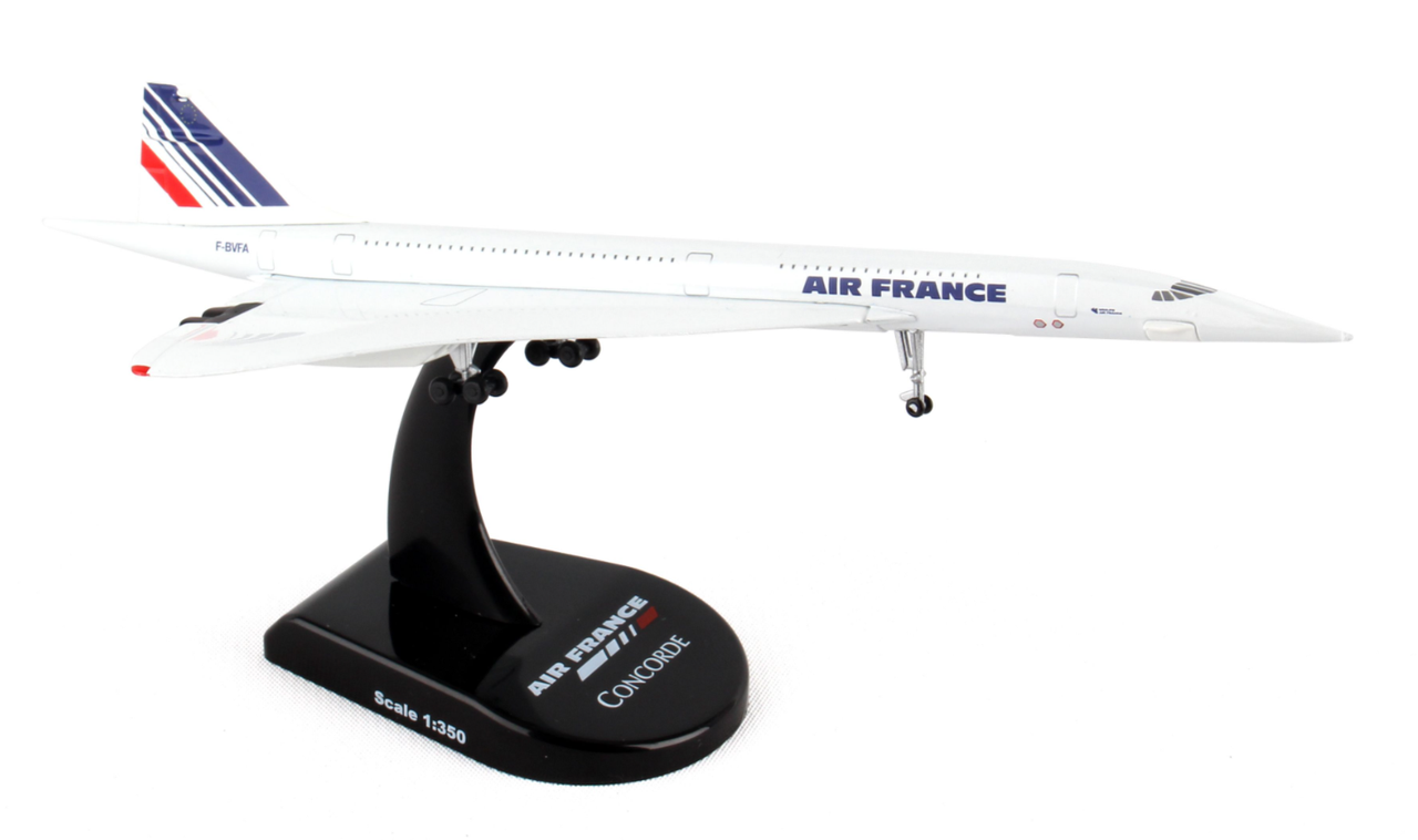 Postage Stamp Air France Concorde Plane Die Cast Metal Toy Daron