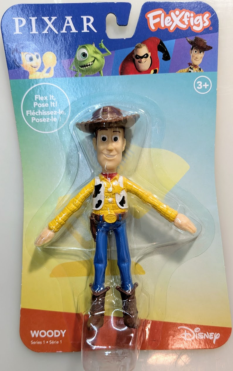 FleXfigs Pixar Woody bendable toy figure NJ Croce 52754 - Toysheik