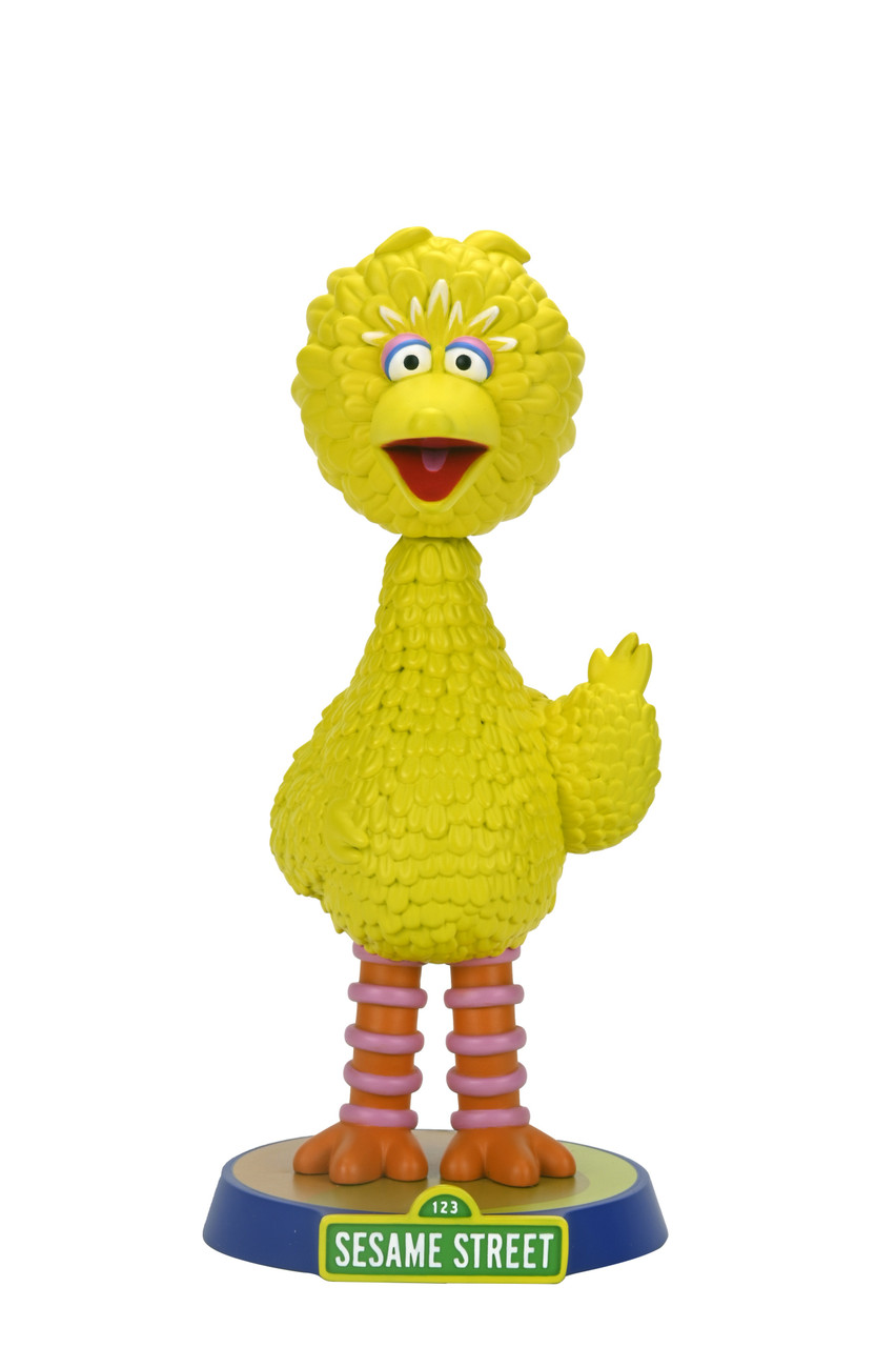 Sesame Street Big Bird 9-Inch Head Knocker Figure NECA 86155