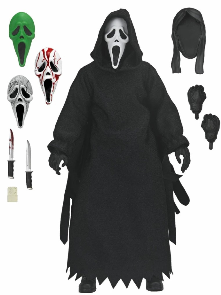 Scream Ghost Face (2025 Version) Clothed Figure NECA 13739 - Toysheik