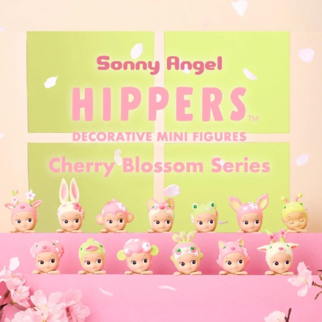 Sonny Angel Hanami Cherry Blossom Hippers (1 Random Toy figure