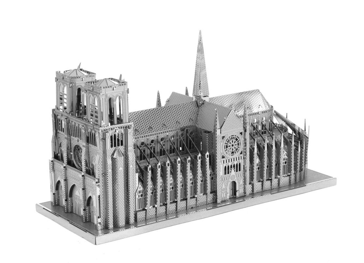 Notre Dame Cathedral Metal Earth Premium Series