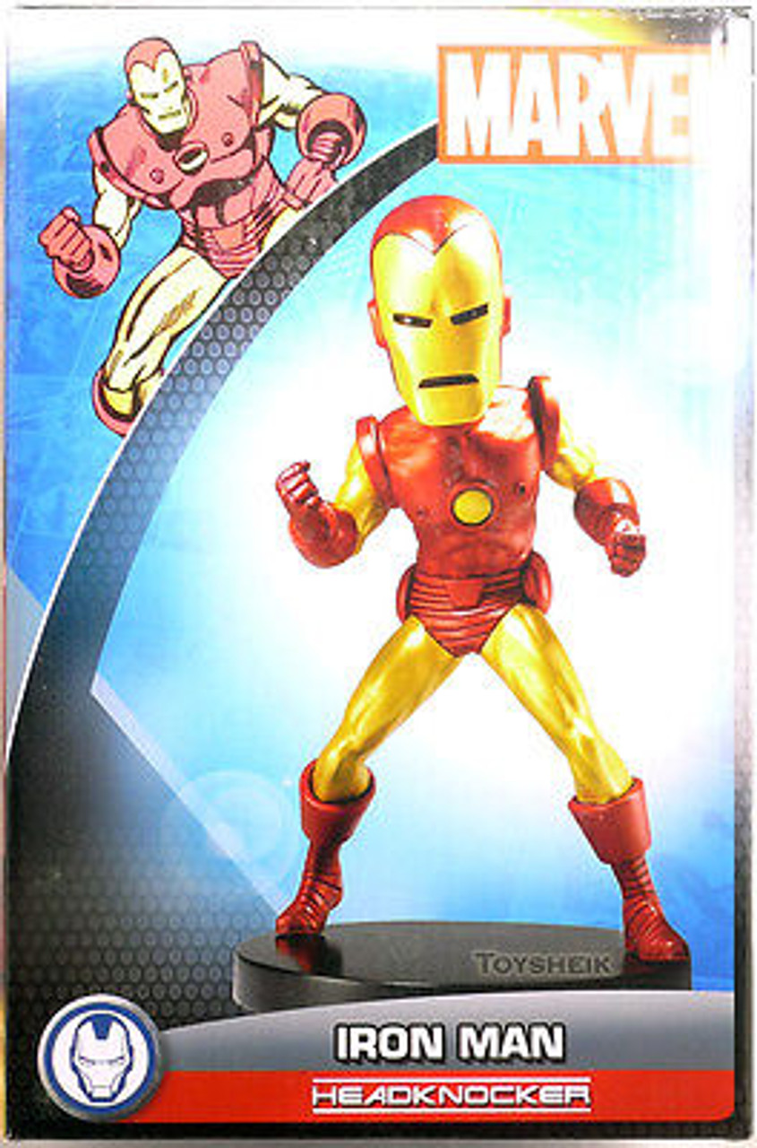 Marvel Classic Head Knocker XL Iron Man figure Neca 614013 - Toysheik