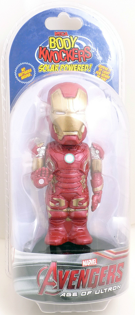 Avengers Age of Ultron Body Knockers Iron Man Solar figure Neca