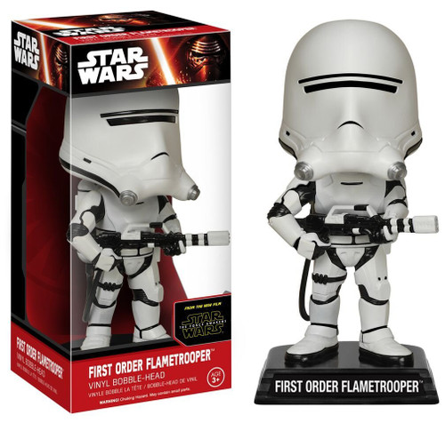 Star Wars Ep7 Bobble Head First Order Flametrooper figure Funko 62439