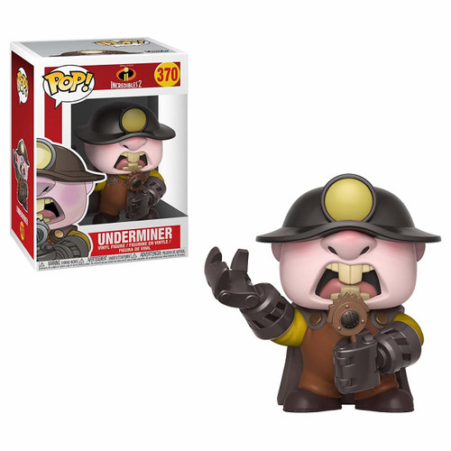 Pop Incredibles 2 370 Underminer Funko figure 92085