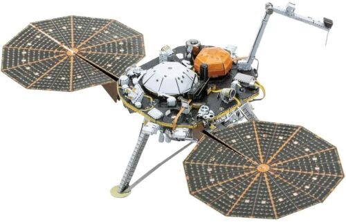 Metal Earth Insight Mars Lander 3D Metal Model + Tweezers 11937