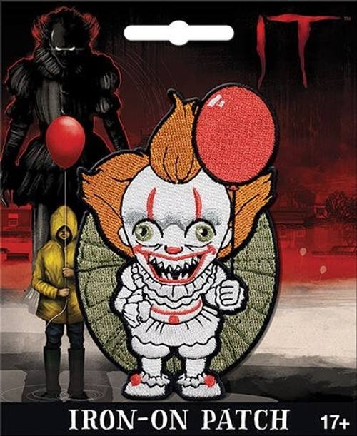 Ata-Boy IT Movie Pennywise Officially Licensed Patch 10717