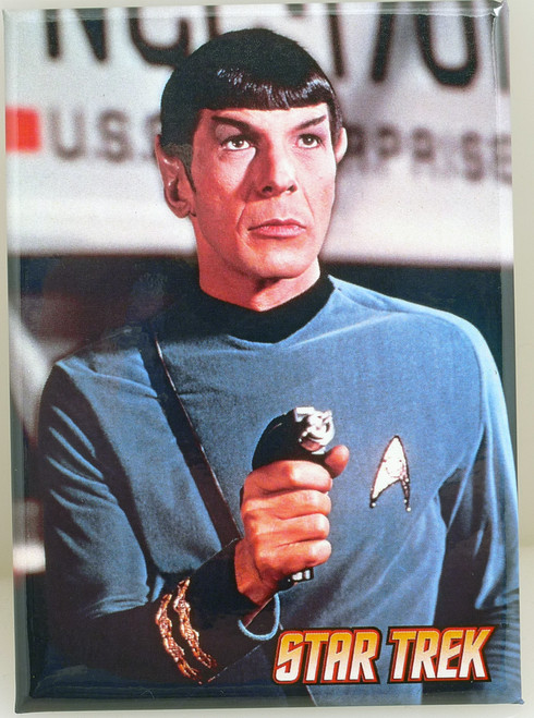 Star Trek Spock With Phaser Magnet Ata-Boy 294535