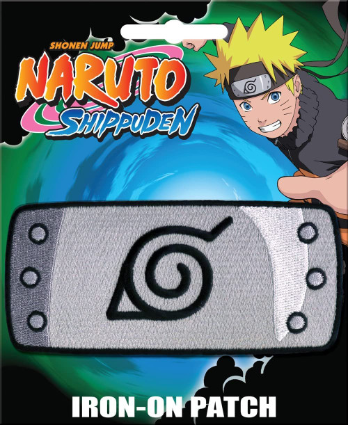 Naruto Iron-On Patch Shippuden Full Color Logo Ata-Boy 10786