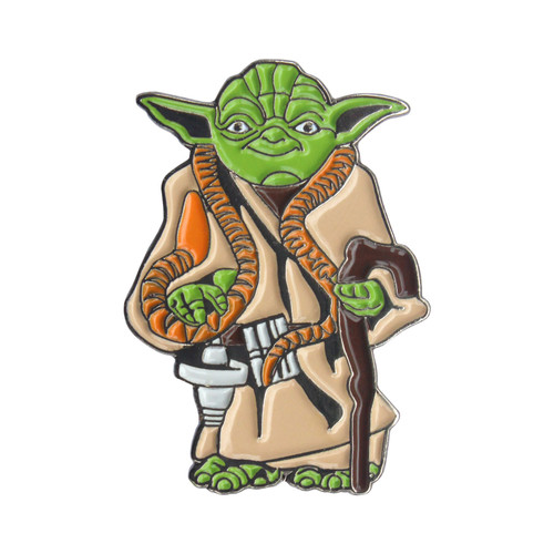 BxE Buttons Kenner Yoda enamel pin