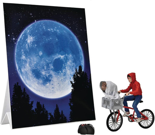 E.T. & Elliot with Bicycle figure NECA 50656