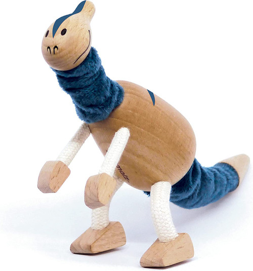 Anamalz Hidden Valley Parasaurolophus Wooden Animal Toy 17950