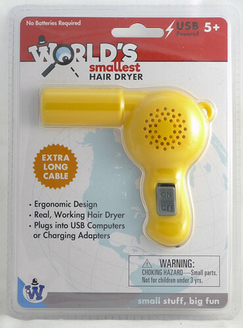 World's Smallest Toy Hair Dryer Westminster 41009
