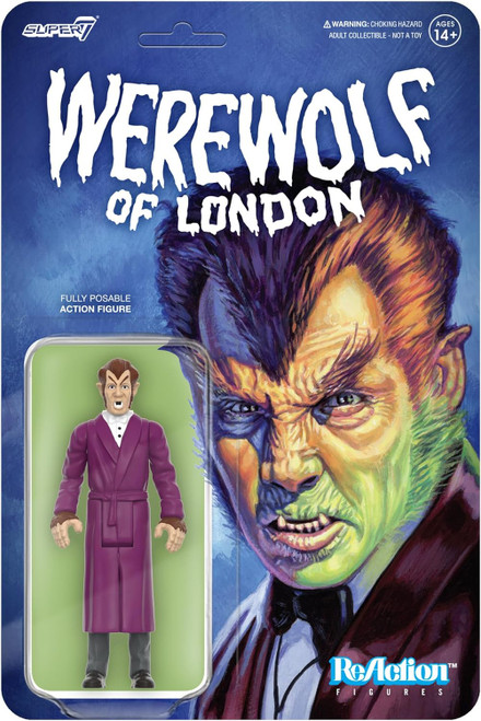 Reaction Werewolf of London figure Super7 07938