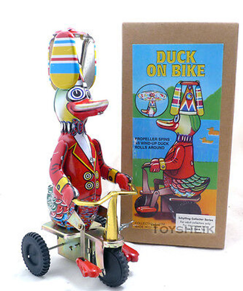Shylling Collectors Series Duck on Bike 205066