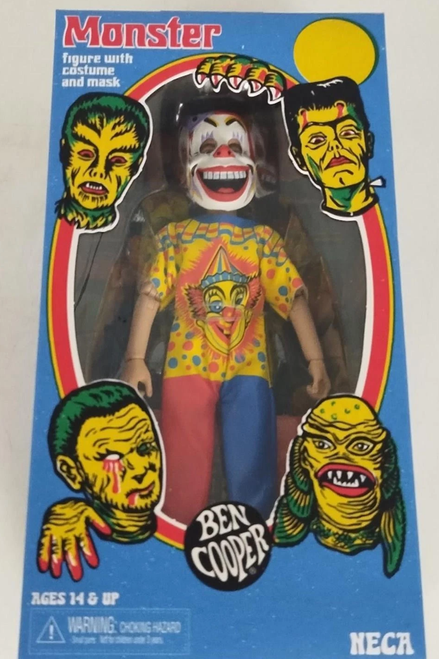 Ben Cooper s6 Clown Costume toy figure NECA 31009