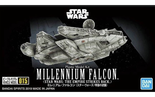 Star Wars Vehicle Model 015 Millennium Falcon 1:350 Scale Bandai 055704 Star Wars Vehicle Model 015 Millennium Falcon 1:350 Scale Bandai 055704