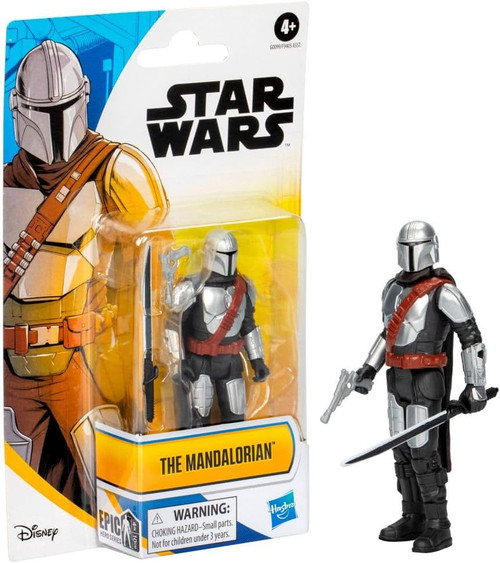 Star Wars Epic Hero Series The Mandalorian 4-Inch Action Figure 18490