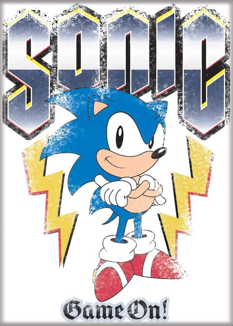 Sonic Game On! Magnet from Ata-Boy 44566
