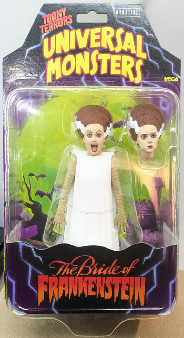 Toony Terrors 13 The Bride of Frankenstein Toy Figure NECA 48825 Toony Terrors 13 The Bride of Frankenstein Toy Figure NECA 48825