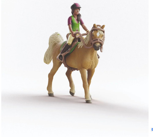 Horse Club 42714 Sarah & Mystery Playset Toy figure Schleich 00138 Horse Club 42714 Sarah & Mystery Playset Toy figure Schleich 00138