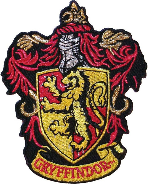 Ata-Boy Harry Potter Gryffindor Crest Iron-On Patch 10083