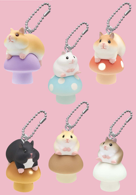 Kitan Club Hamster on Mushroom (1 Random Blind Box Figure) 79299