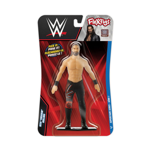 WWE Flexfigs Seth Freakin Rollins bendable toy figure NJ Croce 52280