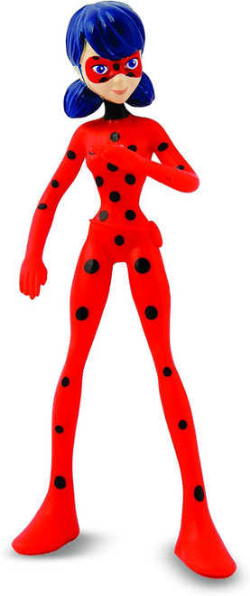 Miraculous Flexfigs Lady Bug bendable figure NJ Croce 50477