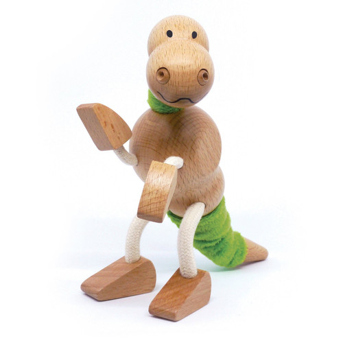 Anamalz Hidden Valley Tyrannosaurus Rex Wooden Animal Toy 18049
