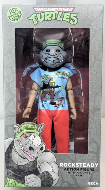 Ben Cooper Teenage Mutant Ninja Turtles Rocksteady toy figure NECA 45492