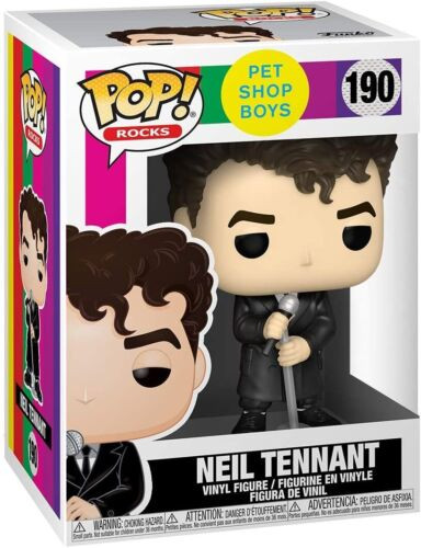 Pop Rocks 190 Pet Show Boys Neil Tennant Funko figure 12070
